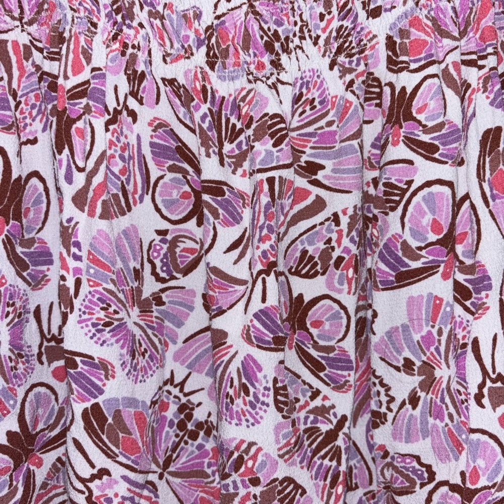 Aritzia Sunday Best Butterfly Mini Dress